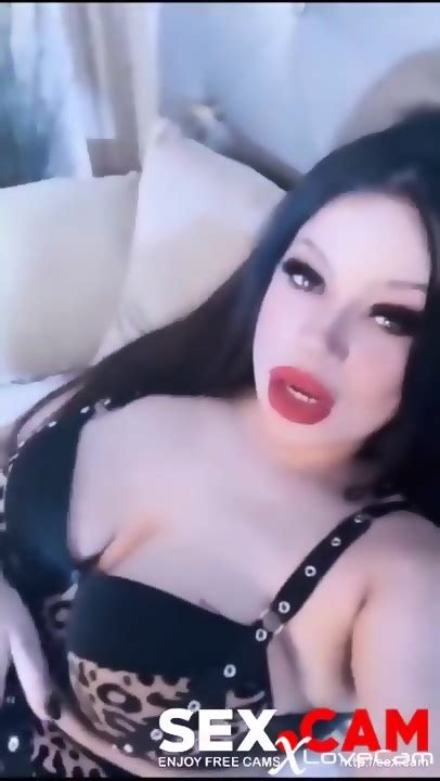 Sexy Brunette Leopard Lingerie Softcore