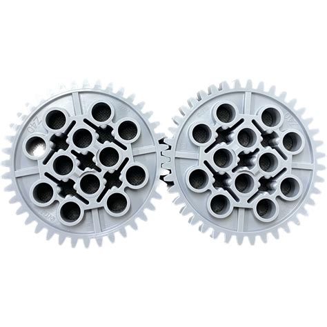 Lego Technic Tooth Gears Brand New Pack Of Light Bluish Grey