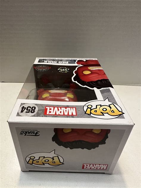 M1108 Funko Pop Marvel Red Hulk 854 Limited Glow Chase Edition W