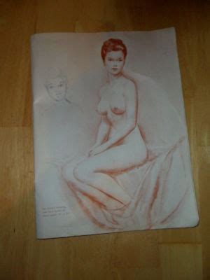 Vintage Fully Nude Pinup Art Magazine No Reserve