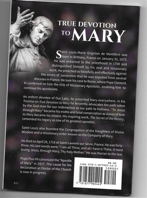 True Devotion To Mary 1863 To 2013 Commemorative Edition