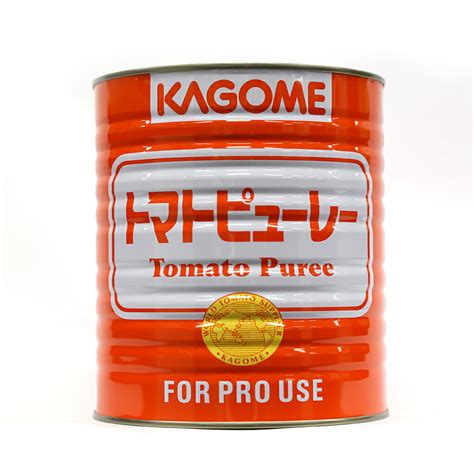 【楽天市場】kagome カゴメ トマトピューレー トマト缶詰 3000g常温 業務用：業務用製菓材料のスイートキッチン