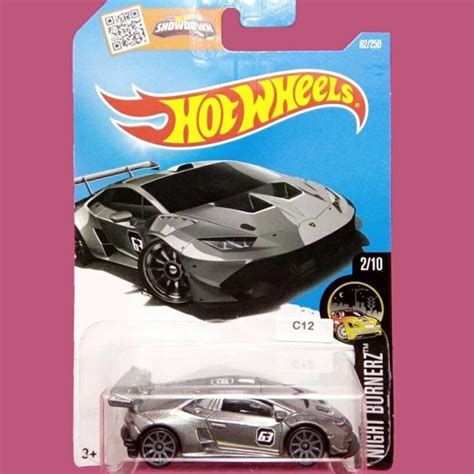 Jual Hot Wheels Lamborghini Huracan LP 620 2 Super Trofeo Night Burnerz Shopee Indonesia