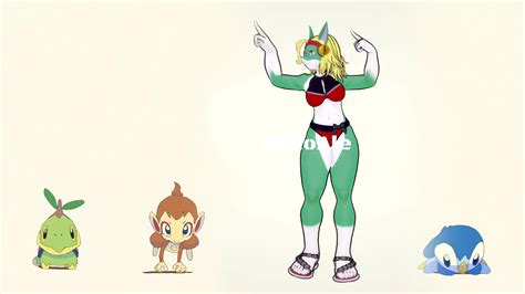 Ippan Josei Bikini My hero Academia Pokémon dancing POKÉDANCE mmd Ippan Josei bnha mha