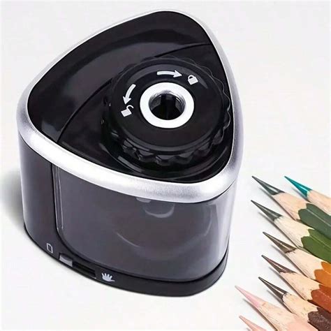 Electric Pencil Grinder Black Electric Pencil Grinder Student Learning