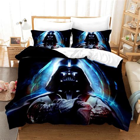 Parure De Lit Fondo Star Wars Dark Vador Housse De Couette Ensemble De