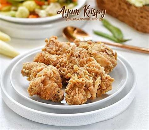 resep ayam goreng crispy enak gurih  super renyah