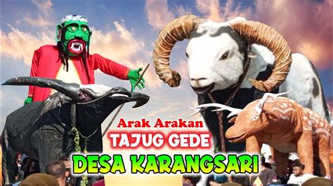 Arak Arakan Dan Sunatan Masal Tajug Gede Desa Karangsari Youtube