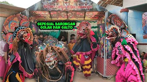 Rampak Singo Barong Sepesial Barongan Full Solah Dan Salto Jaranan