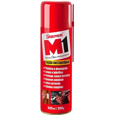 Lubrificante Micro Óleo Anticorrosivo M1 Starrett Spray 300ml Grid