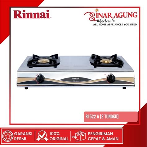 Jual Rinnai Ri A Ri A Kompor Gas Tungku Garansi Resmi