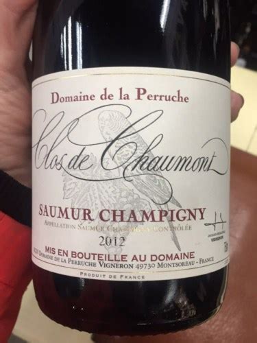 Domaine De La Perruche Clos De Chaumont Saumur Champigny Vivino US