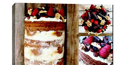 Mary Elizabeth S Creations White Chocolate Naked Cake