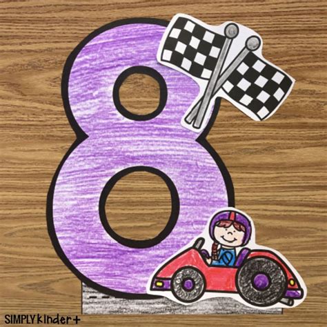 number   craft simply kinder printable membership