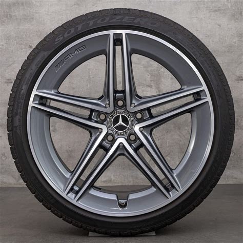 AMG 19 Inch Rims Mercedes Benz C63 C63S C205 A205 OEM Winter Wheels