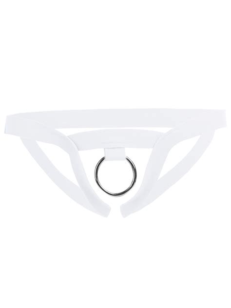 Iefiel Mens Crotchless G String Lingerie Thong With O Ring Underwear Walmart