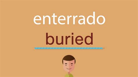 Como Se Escreve Enterrado - Cómo se dice enterrado en inglés - YouTube
