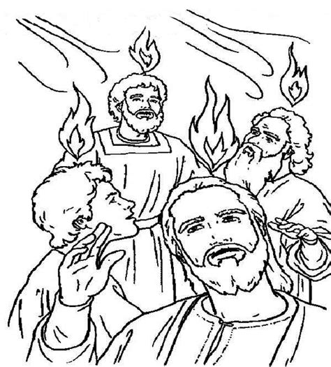 Pentecost Coloring Pages To Print At Getcolorings Free Printable