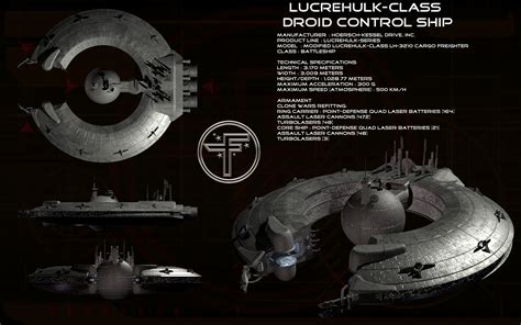 Lucrehulk Class Droid Control Ship Ortho By Unusualsuspex On Deviantart