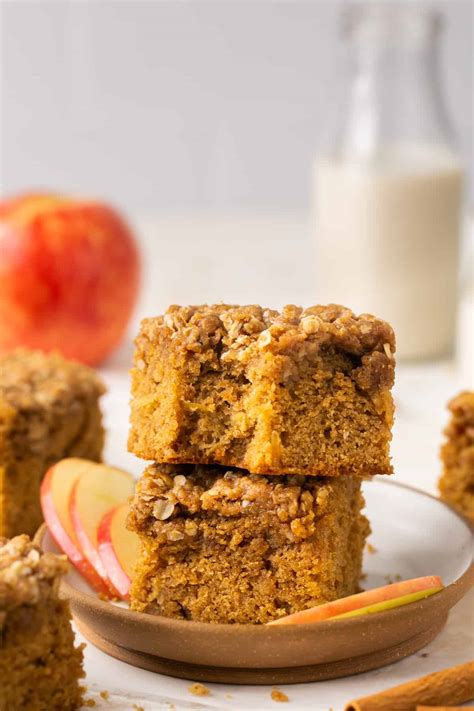 Apple Crumble Cake Recipe - Erin Lives Whole