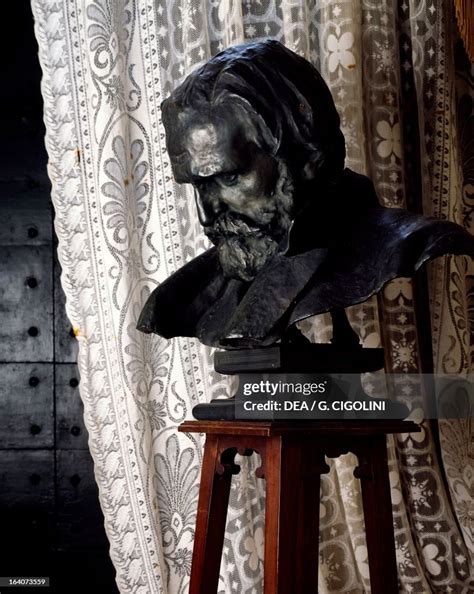 Bronze Bust Of Giuseppe Verdi Italian Composer By Vincenzo Gemito
