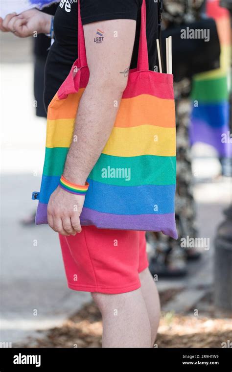 Gijón Asturias España Día del Orgullo Gay El Orgullín del Norte Demostración del orgullo
