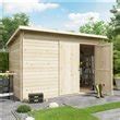 BillyOh Pent Log Cabin Windowless Heavy Duty Shed