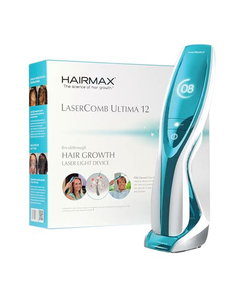 HairMax LaserComb Ultima Лазерная расческа 12 лучей