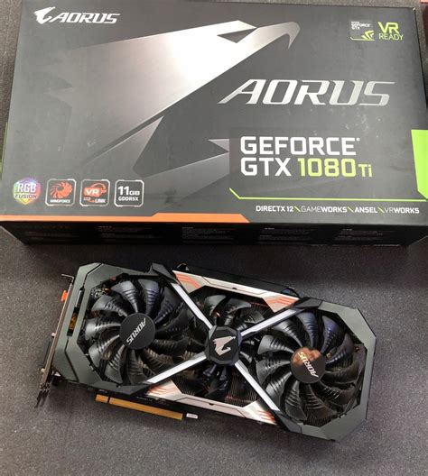 Gigabyte GeForce GTX 1080Ti AORUS 11GB GDDR5X - 7706687103 - oficjalne ...