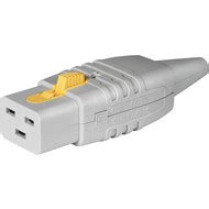 iec connector  rewireable straight