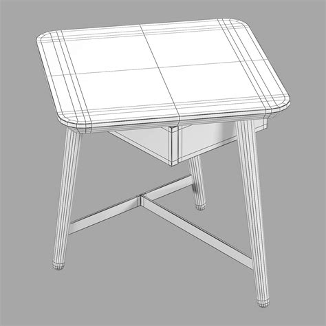 Roche Bobois Octet End Table - 3D Model by sta_84
