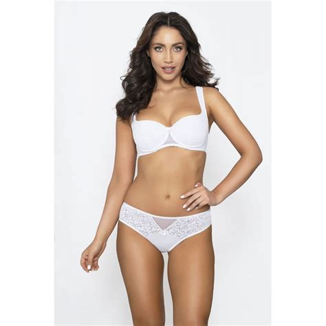 Lingerie féminine Culotte blanche pour femme Sylvie Pari Pari Lingerie couleur blanc Taille