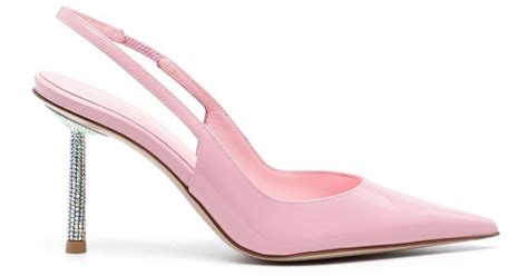 Le Silla Bella Mm Slingback Pumps In Pink Lyst Uk