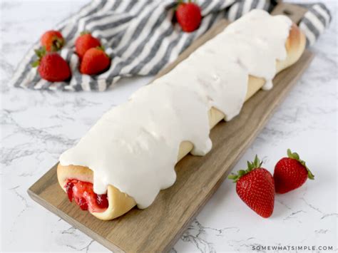 Braided Strawberry Cream Cheese Bread From Somewhat Simple