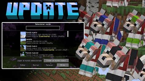 NUEVA UI EN JAVA Y SUPER ARMADURAS DE LOBO Minecraft 1 21 Snapshot