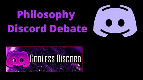 Philosophy Discord Debate Morality And Compatibilism Youtube