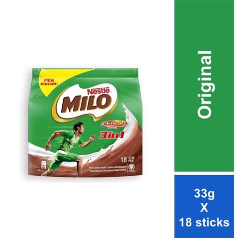 Nestle Milo 3 In 1 Activ Go 10 Sticks 18 Sticks 30 Sticks 36 Sticks