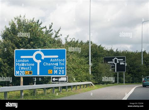 Uk Motorway Road Signs