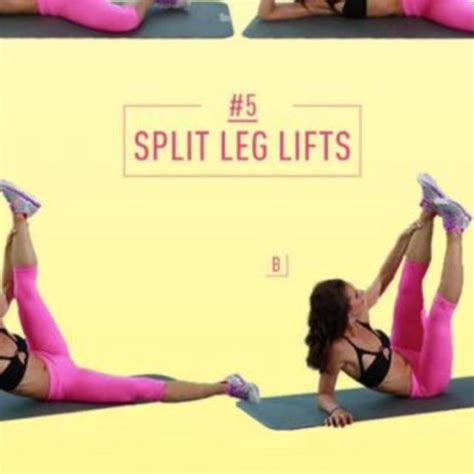 Split Leg Lifts By ꧁𝒩𝒶𝓉𝒽𝒶𝓁𝒾ℯ ꧂ ℒ𝒾𝓉𝒶𝓁𝒾ℯ𝓃 Exercise How To Skimble