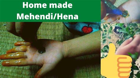 How To Make Home Made Natural Mehendi Cone Hena Mehendi Lover