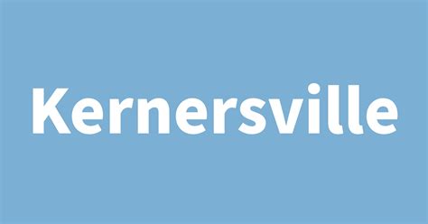 Kernersville Town Between Winston Salem And Greensboro