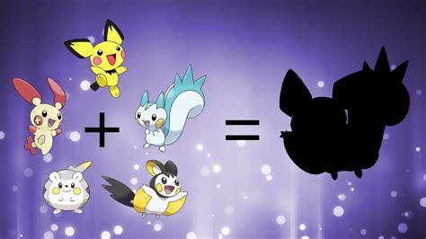 Pokemon Fusion Requests #152: Emolga + Pachirisu + Plusle + Pichu ...