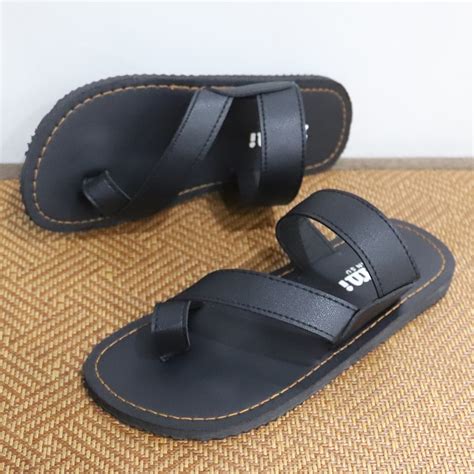 Leather Sandal For Men Marikina Made Sandal Shopee Philippines