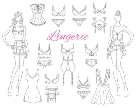 Vecteurs Libres De Droits Pour Lingerie Icon