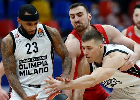 Eurolega CSKA Mosca Olimpia Milano 57 67 Sintesi E Highlights