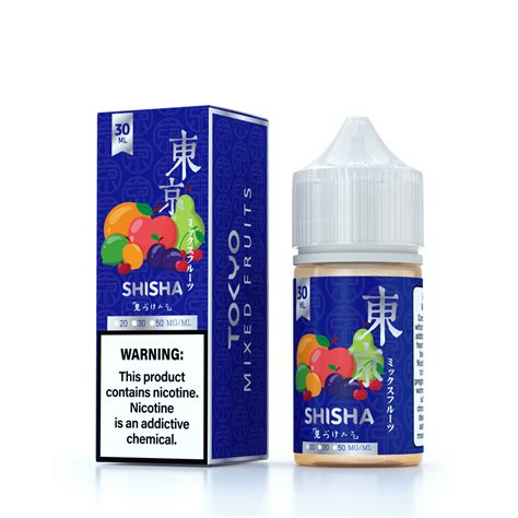 Tokyo Shisha Series Mixed Fruits Ml Mg Price In