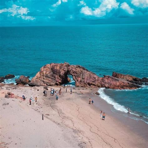 Pedra Furada Em Jericoacoara Viaje Com Economia Roteiro De Viagens