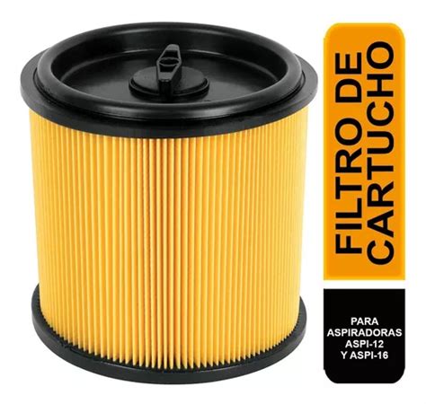 Filtro De Cartucho Para Aspiradora Aspi 12 Y Aspi 16 12085