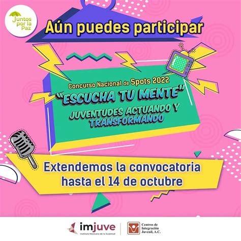 Atenci N J Venes De A A Os Concurso Nacional De Spots