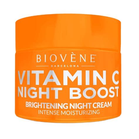 Biovene Vitamin C Night Boost Nawil Aj Cy Krem Do Twarzy Na Noc